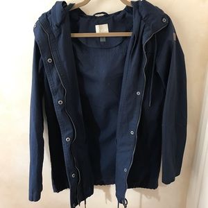 Navy blue Roxy utility jacket